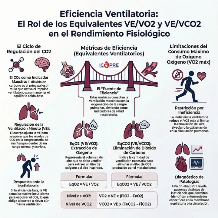 Equivalentes Ventilatorios en CPET